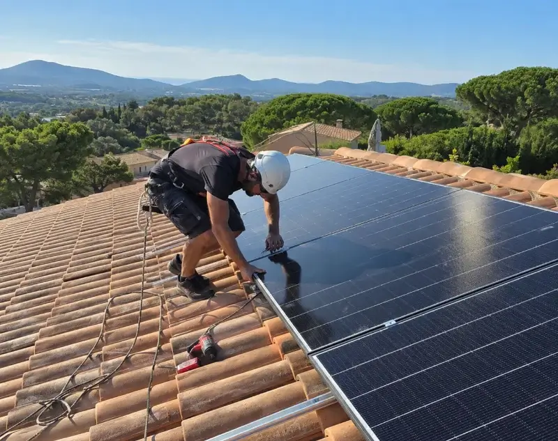 Installateur panneaux solaires Réguiny — pose photovoltaïque sur toiture